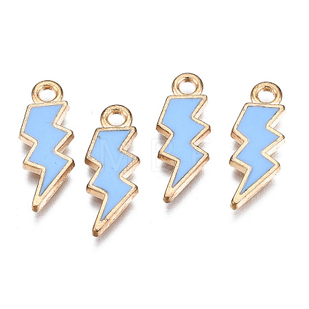 Alloy Enamel Pendants ENAM-N054-025J-1