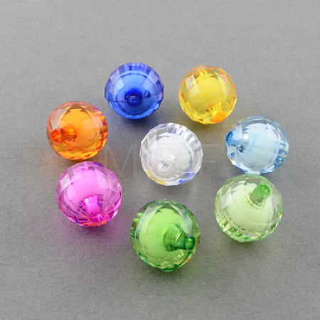 Transparent Acrylic Beads TACR-S086-16mm-M-1