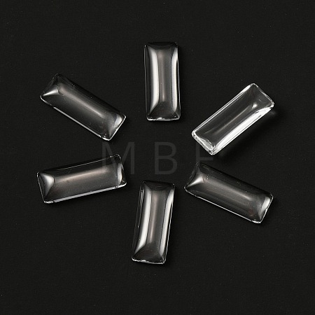 Transparent Glass Cabochons GLAA-SZC0001-02-1