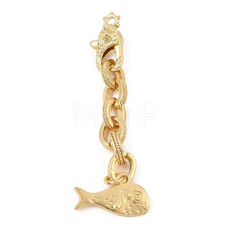Brass Lobster Claw Clasps KK-CBA8E8C-01G-1