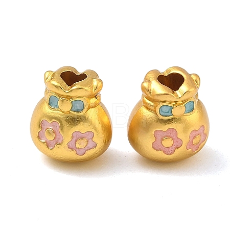 Alloy Enamel European Beads FIND-G111-02MG-02-1