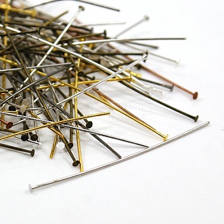 Iron Flat Head Pins X-IFIN-MSMC010-03-NF-1