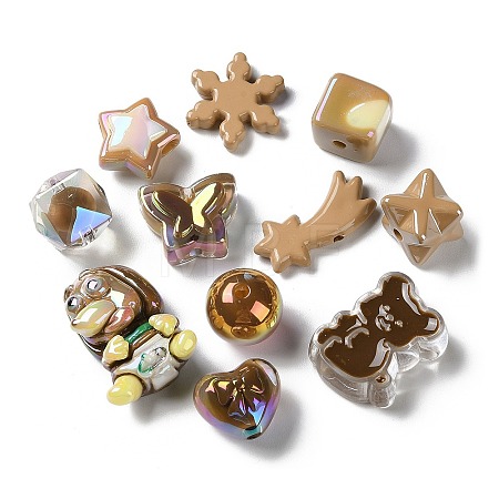 Mixed Style Acrylic Beads MACR-K351-16A-1