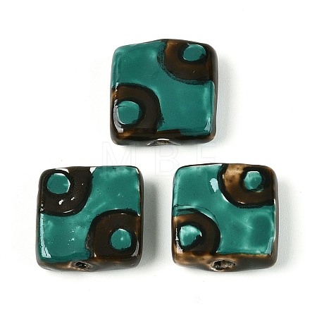 Handmade Porcelain Ceramic Beads PORC-T135-05H-1