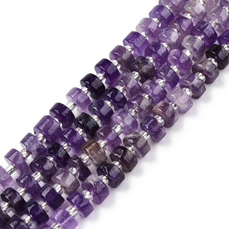 Natural Amethyst Beads Strands G-N327-07C-1