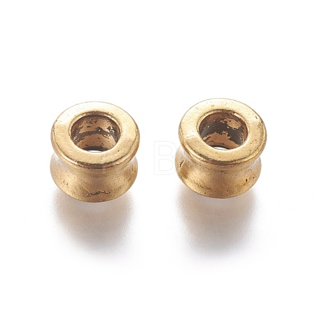 Tibetan Style Alloy European Beads X-GLF9214Y-NF-1