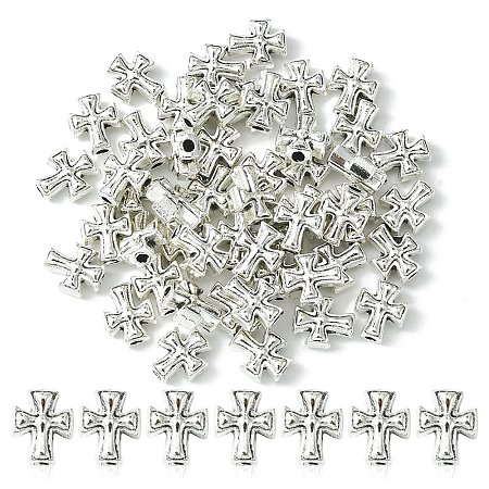 Tibetan Style Alloy Beads FIND-YW0003-91-1