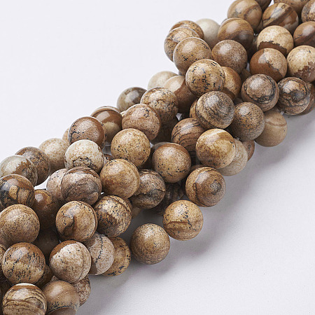 Natural Gemstone Beads Strands X-GSR12mmC016-1