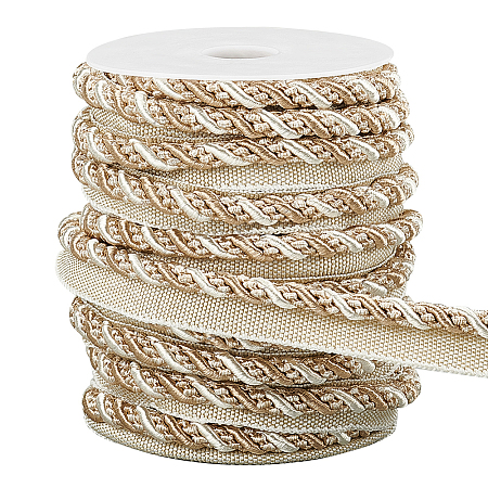 1 Bundle Polyester Twist Lip Cord Trim SRIB-WR0001-10B-1