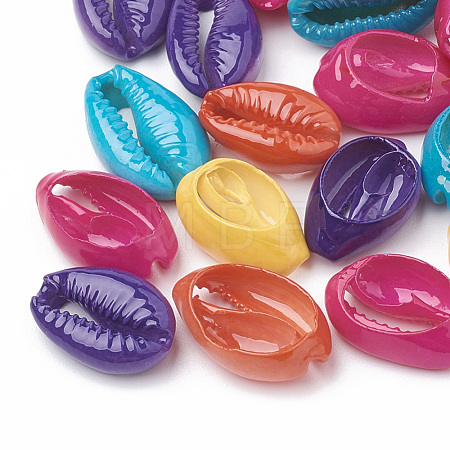 Cowrie Shell Beads SHEL-T007-74-1