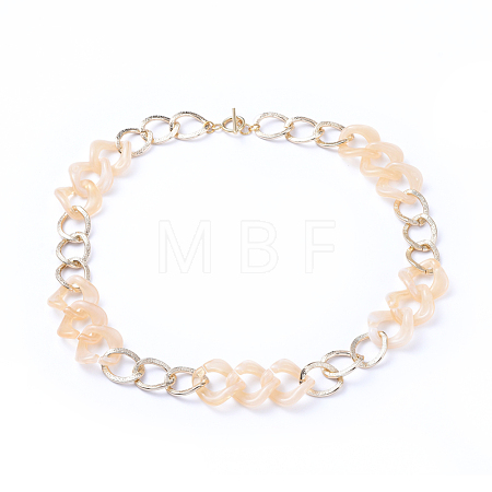 (Jewelry Parties Factory Sale)Chain Necklaces NJEW-JN02801-03-1