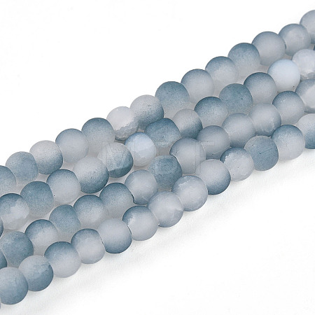 Crackle Glass Beads X1-GLAA-N009-4mm-06-1