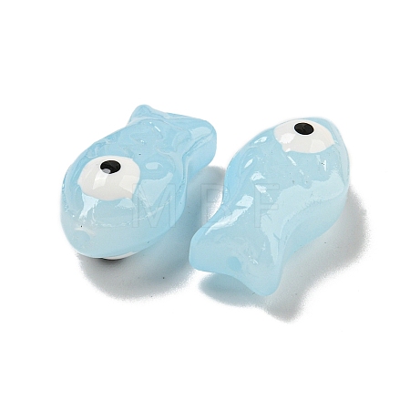 Handmade Transparent Glass Beads GLAA-N0028-03D-1