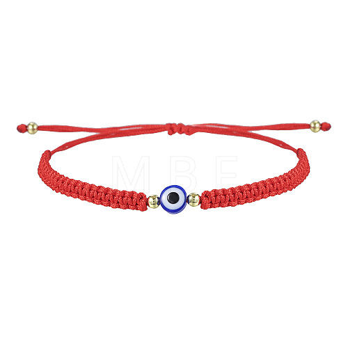 Evil Eye Bracelet Bracelet Blue Eye Palm Weaving Rope Bracelet Adjustable Friendship Red Rope SX3134-2-1