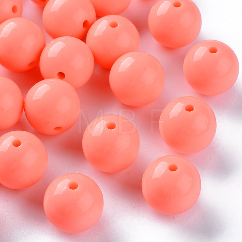 Opaque Acrylic Beads MACR-S370-C20mm-SS2109-1