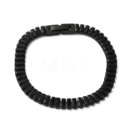 Cubic Zirconia Tennis Bracelet BJEW-M301-04EB-1