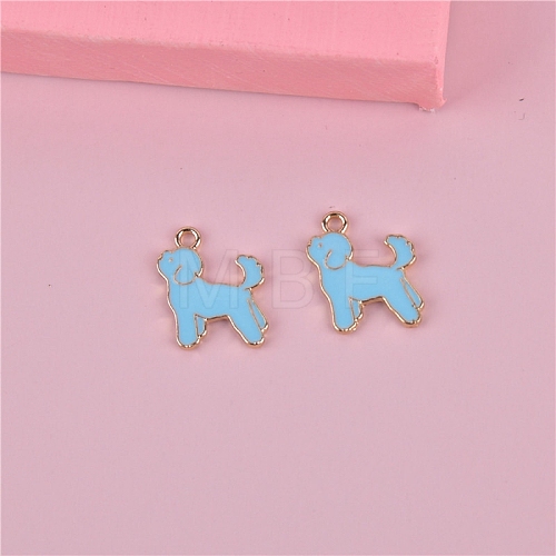 Alloy Enamel Pendants PW-WG946E4-04-1