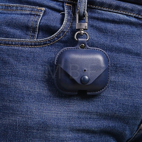 Imitation Leather Wireless Earbud Carrying Case PAAG-PW0010-009D-1