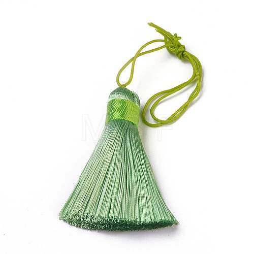 Polyester Tassel Big Pendants HJEW-K030-A-20-1