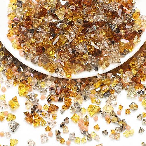 Opaque & Transparent Glass Beads GLAA-G109-01D-1