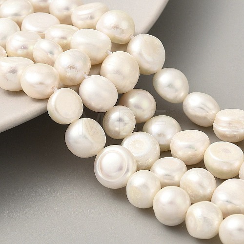 Natural Cultured Freshwater Pearl Beads Strands PEAR-A006-10D-1