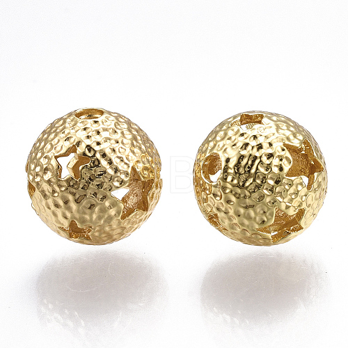 Brass Beads X-KK-T038-98G-1