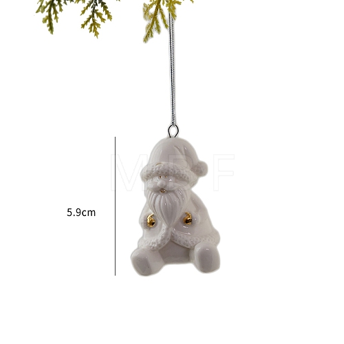 Christmas Porcelain Pendant Decorations PW-WG51DF9-05-1