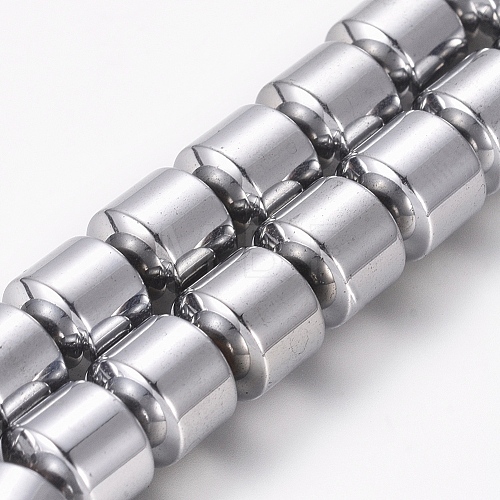 Magnetic Synthetic Hematite Beads Strands G-G826-05A-8mm-1