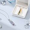2Pcs 304 Stainless Steel Perfume Bottle Pendants DIY-PH0036-95-4