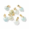 Natural Amazonite Pendants G-C023-07F-1