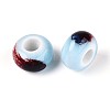 Handmade Porcelain Beads PORC-S498-05T-2