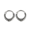 316 Surgical Stainless Steel Hoop Earrings EJEW-G416-29AS-4