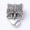 Alloy Rhinestone European Dangle Charms MPDL-S043-M-3