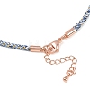 2.5MM Round Nylon Cotton Cord Necklace Making NJEW-C106-01RG-11-3