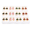304 Stainless Steel Stud Earrings EJEW-F396-02A-G-3