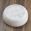 Round Shape DIY Candle Cups Silicone Molds DIY-E072-01-4