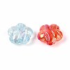 UV Plating Transparent Acrylic Beads OACR-N150-24-01-2