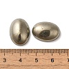 Natural Pyrite Cabochons G-G013-02H-3