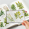 8Pcs PVC Page Magnifying Bookmarks AJEW-SP0002-33-7