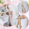 2Pcs Polyester Bride Bowknot Garter Leg Ring for Women AJEW-ME0003-25-5