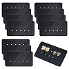 12Pcs 10-Hole Acrylic Earring Display Cards EDIS-OC0001-10B-1