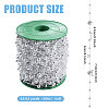 Plastic Imitation Pearl Beaded Chains KY-WH0051-25C-2