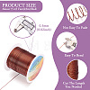 Round Copper Wire Copper Beading Wire for Jewelry Making YS-TAC0004-0.5mm-05-14