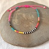 Bohemian Adjustable Glass Seed Beaded Bracelets for Women YP9037-1-1