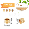 24Pcs 2 Colors Brass Beads FIND-AR0002-32-2