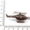 Tibetan Style Alloy Pendants FIND-C052-06R-3