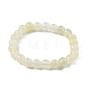 Natural New Jade Beaded Stretch Bracelets BJEW-Q692-44-8mm-3