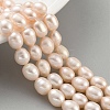 Natural Cultured Freshwater Pearl Beads Strands PEAR-P062-10A-1