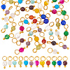 48Pcs 12 Styles Charms Sets Sneaker Shoe Charms PALLOY-AB00036-1