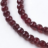 Natural Agate Beads Strands G-G580-4mm-M-3